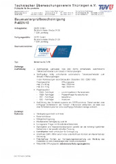 Prüfbescheinigung DE (808703)