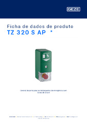 TZ 320 S AP  * Ficha de dados de produto PT