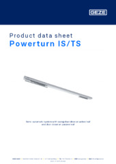 Powerturn IS/TS Product data sheet EN