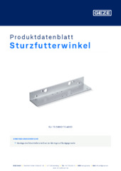 Sturzfutterwinkel Produktdatenblatt DE