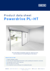 Powerdrive PL-HT Product data sheet EN