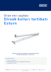 Dirsek kolları tertibatı Ecturn Ürün veri sayfası TR