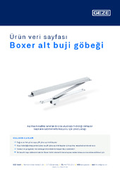 Boxer alt buji göbeği Ürün veri sayfası TR