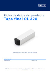 Tapa final OL 320 Ficha de datos del producto ES