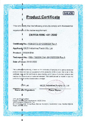 Certificate EN (70307)