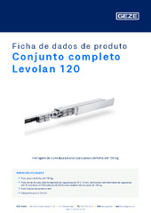 Conjunto completo Levolan 120 Ficha de dados de produto PT
