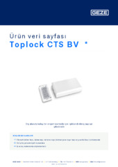 Toplock CTS BV  * Ürün veri sayfası TR