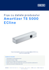 Amortizor TS 5000 ECline Fișa cu datele produsului RO