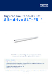 Slimdrive SLT-FR  * Sigurnosno-tehnički list HR