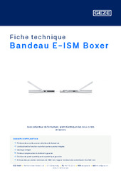 Bandeau E-ISM Boxer Fiche technique FR
