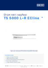 TS 5000 L-R ECline  * Ürün veri sayfası TR