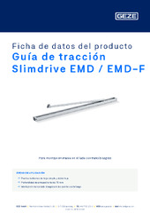 Guía de tracción Slimdrive EMD / EMD-F Ficha de datos del producto ES
