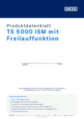 TS 5000 ISM mit Freilauffunktion Produktdatenblatt DE