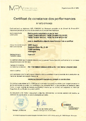 Certificat FR (53946)