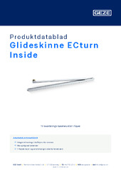 Glideskinne ECturn Inside Produktdatablad DA