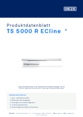 TS 5000 R ECline  * Produktdatenblatt DE