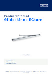 Glideskinne ECturn Produktdatablad NB