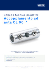 Accoppiamento ad asta OL 90  * Scheda tecnica prodotto IT