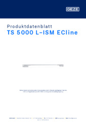 TS 5000 L-ISM ECline Produktdatenblatt DE