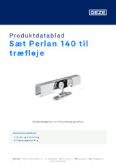 Sæt Perlan 140 til træfløje Produktdatablad DA