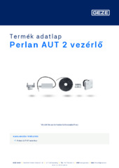 Perlan AUT 2 vezérlő Termék adatlap HU