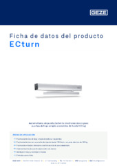 ECturn Ficha de datos del producto ES