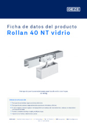 Rollan 40 NT vidrio Ficha de datos del producto ES
