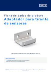 Adaptador para tirante de sensores Ficha de dados de produto PT