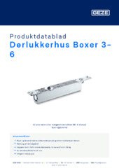 Dørlukkerhus Boxer 3-6 Produktdatablad NB