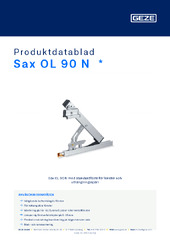 Sax OL 90 N  * Produktdatablad SV