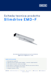 Slimdrive EMD-F Scheda tecnica prodotto IT