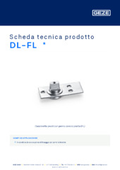 DL-FL  * Scheda tecnica prodotto IT