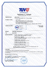 Certificate EN (70268)