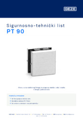 PT 90 Sigurnosno-tehnički list HR