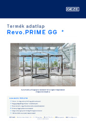Revo.PRIME GG  * Termék adatlap HU