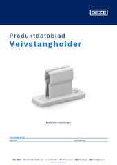 Veivstangholder Produktdatablad NB