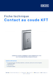 Contact au coude KFT Fiche technique FR