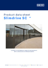 Slimdrive SC  * Product data sheet EN