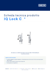 IQ Lock C  * Scheda tecnica prodotto IT