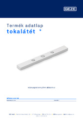 tokalátét  * Termék adatlap HU