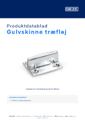 Gulvskinne træfløj Produktdatablad DA