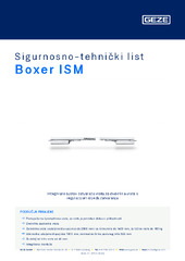 Boxer ISM Sigurnosno-tehnički list HR