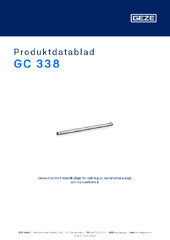 GC 338 Produktdatablad SV