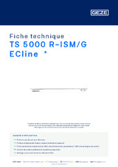 TS 5000 R-ISM/G ECline  * Fiche technique FR