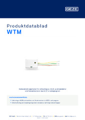 WTM Produktdatablad SV