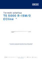TS 5000 R-ISM/0 ECline  * Termék adatlap HU