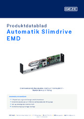 Automatik Slimdrive EMD Produktdatablad DA