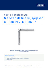 Narożnik kierujący do OL 90 N / OL 95  * Karta katalogowa PL