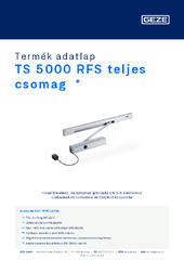 TS 5000 RFS teljes csomag  * Termék adatlap HU