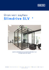 Slimdrive SLV  * Ürün veri sayfası TR